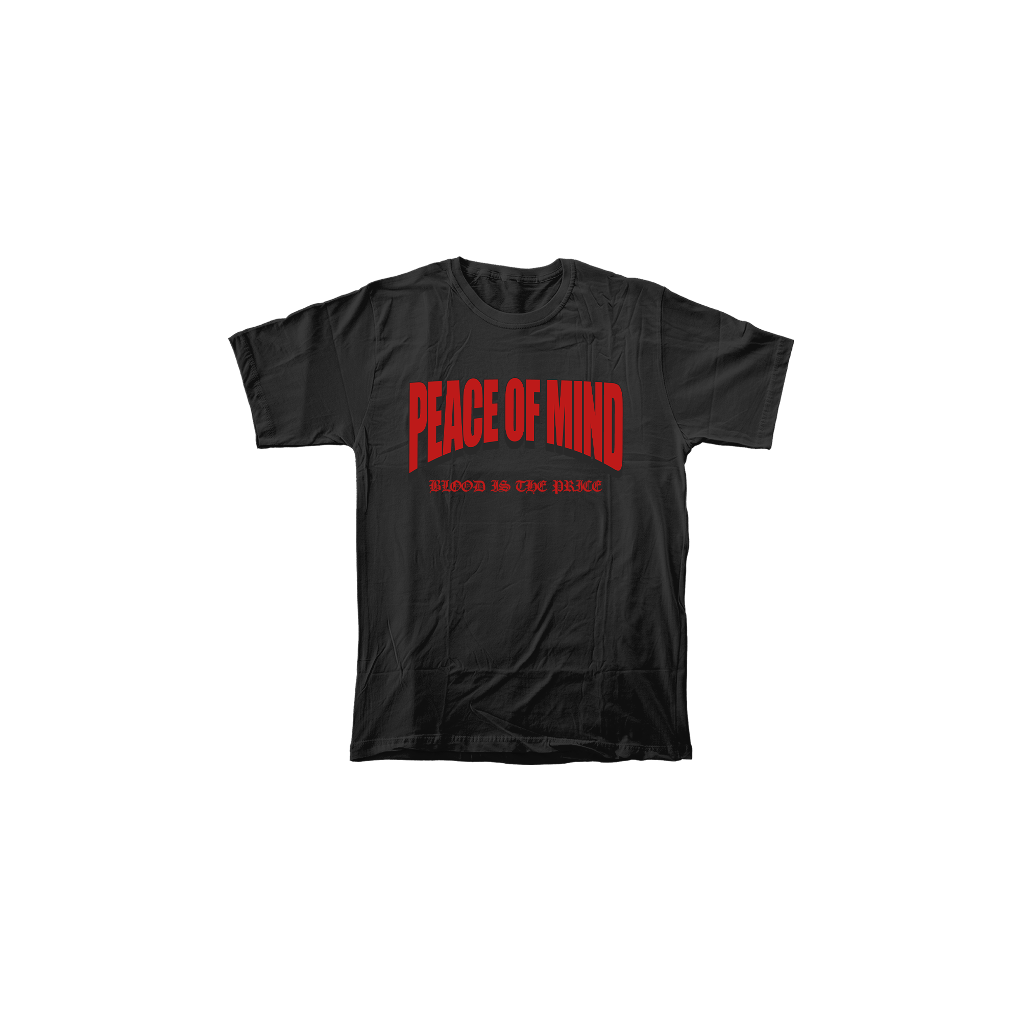 peace of mind "moshing hard" t-shirt