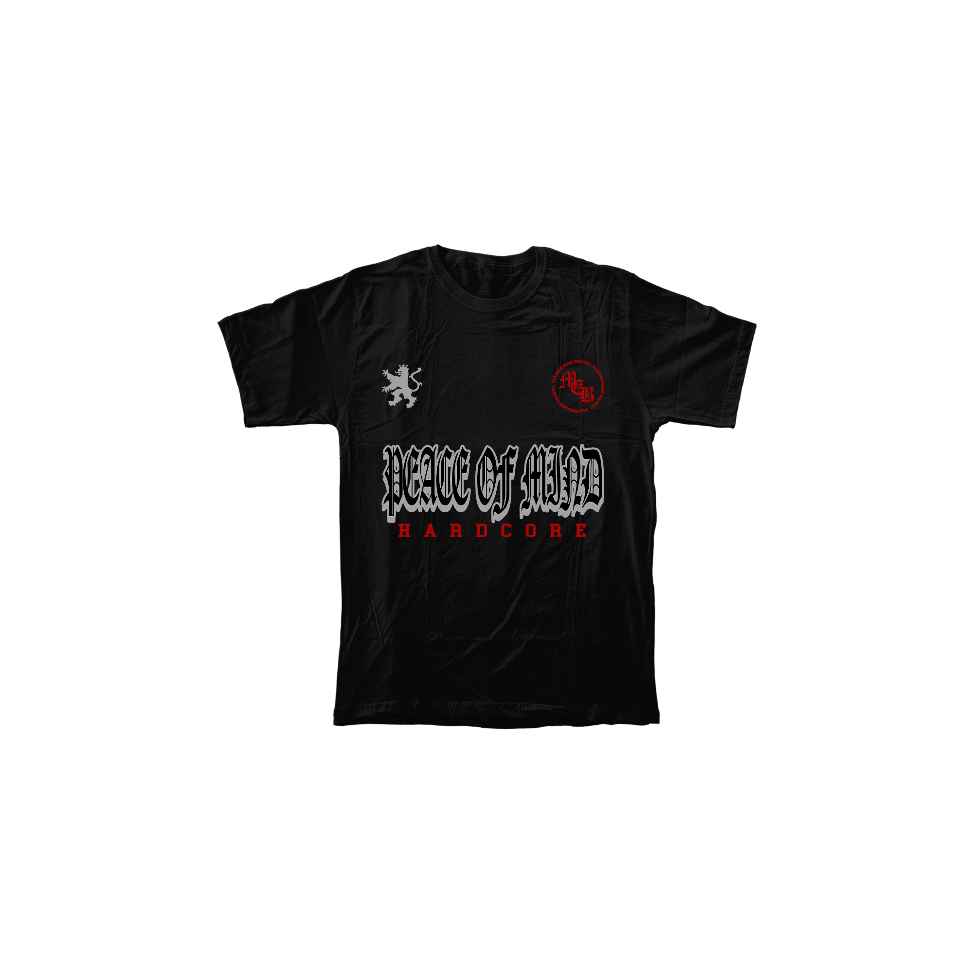 peace of mind "eurocore' t-shirt